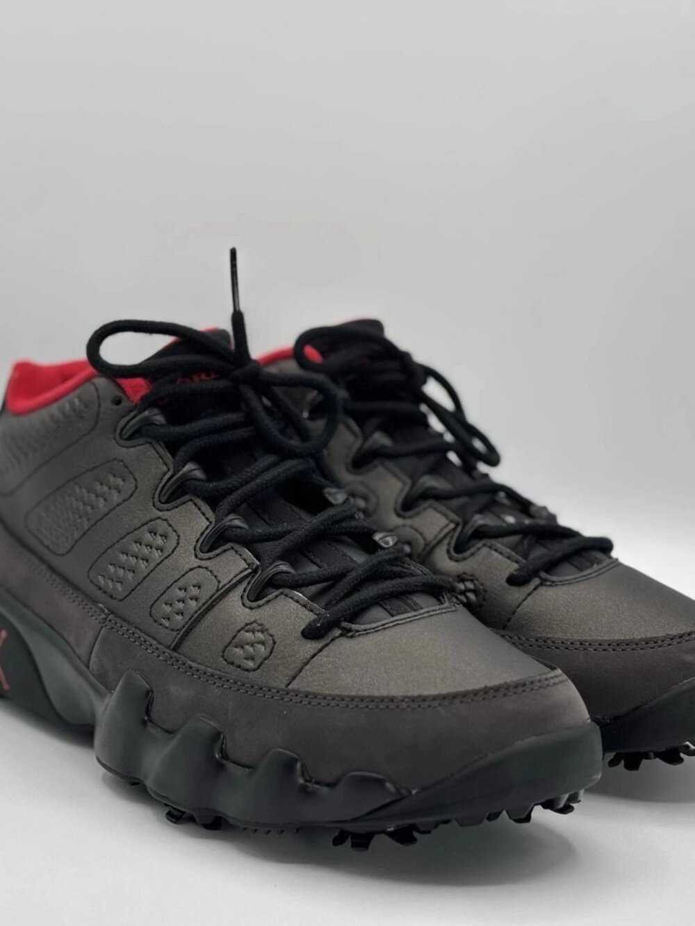 Nike Air Jordan 9 Retro Low Golf Charcoal Grey Black Men’s Size 11 FJ5934-002